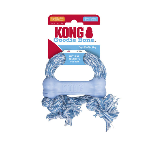 KONG Puppy Goodie Bone mit Seil.