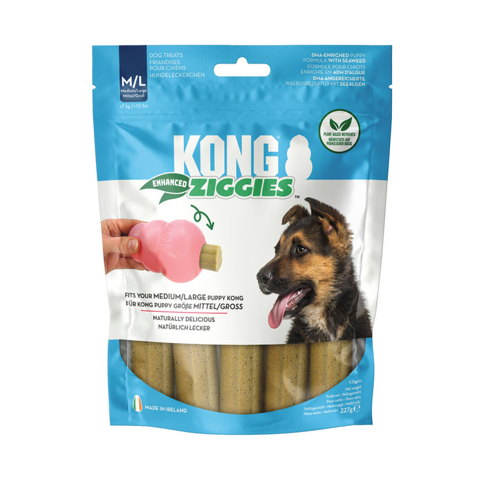 KONG Ziggies Enhanced Puppy Medium/Large