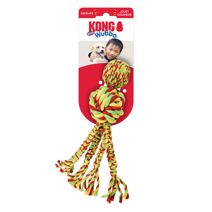 KONG Wubba Weaves mit Seil.