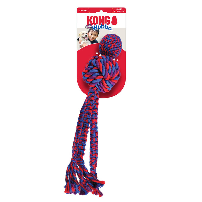 KONG Wubba Weaves mit Seil.