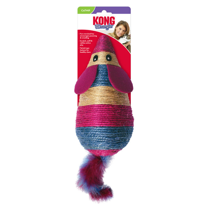 KONG Cat Wrangler Scratch Mouse
