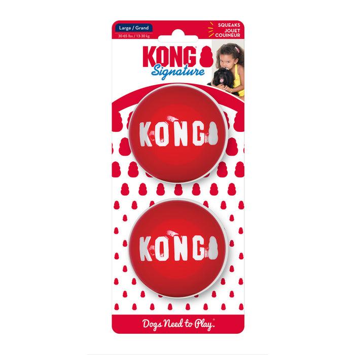 KONG Signature Balls  2er Pack