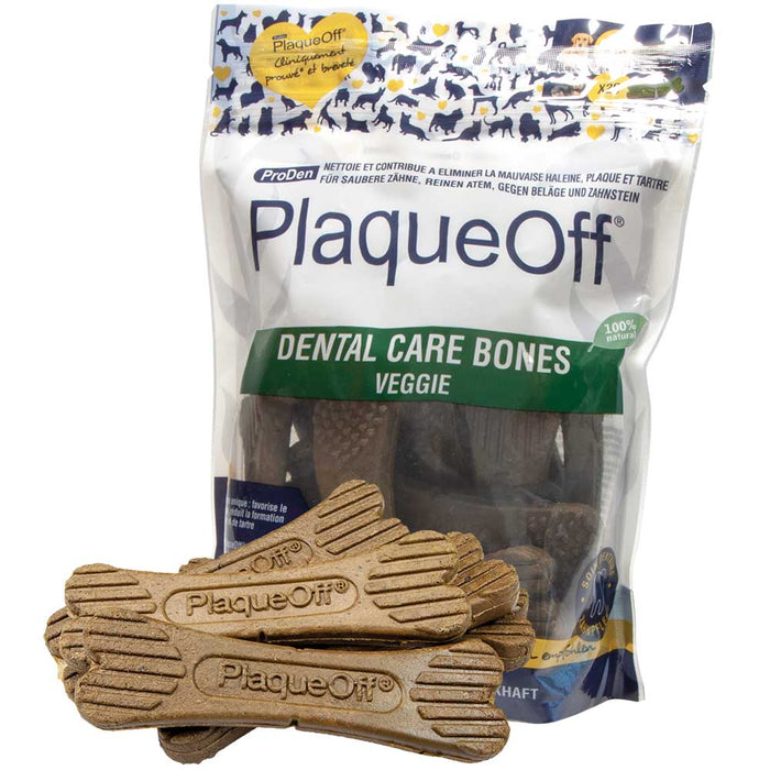 PlaqueOff Dental Care Bones Veggie