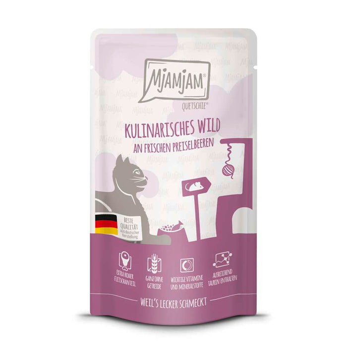 MjAMjAM Cat - Leckere Mahlzeiten Pouchbeutel 12x125g