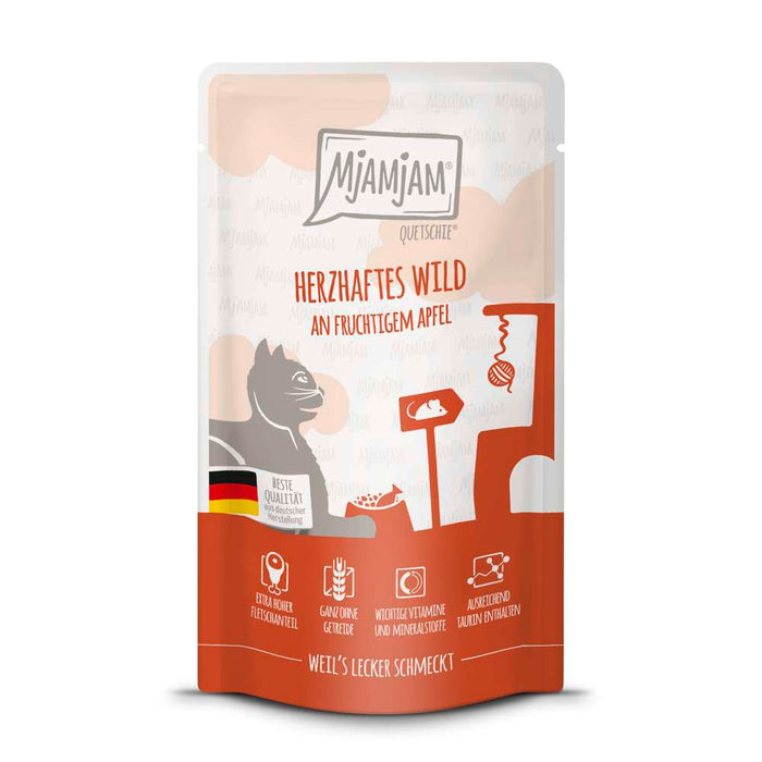 MjAMjAM Cat - Leckere Mahlzeiten Pouchbeutel 12x125g