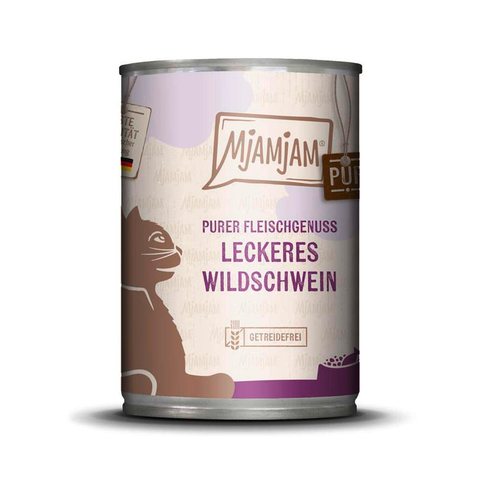 MjAMjAM Cat - Purer Fleischgenuss Dose 6x400g