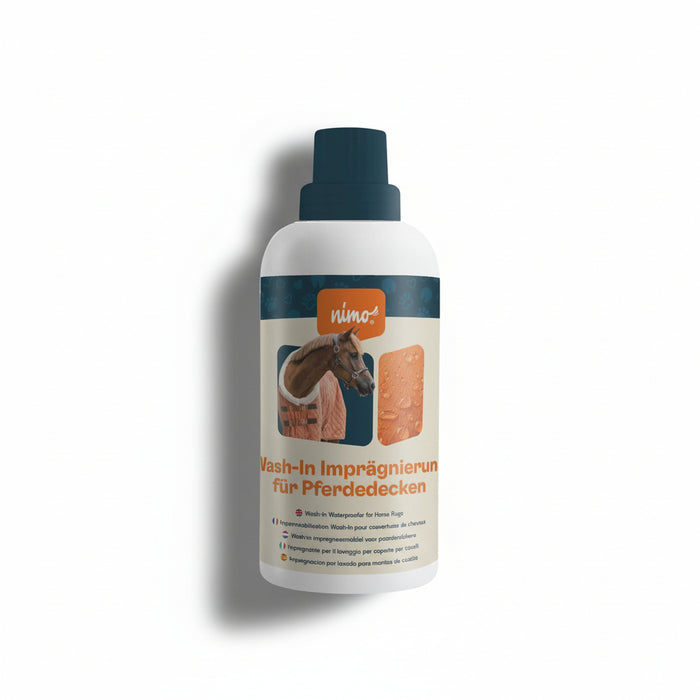 Wash-In Imprägnierung für Pferdedecken