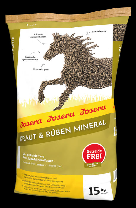 Josera Pferd Kraut & Rüben Mineral