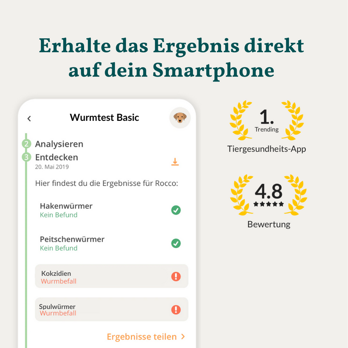 vetevo Wurmtest Basic Hund