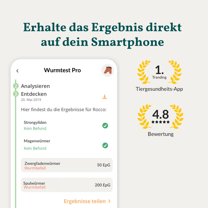 vetevo Wurmtest Plus Pferd Sparpaket