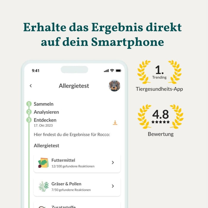vetevo Mikronährstofftest - Mängel Hund