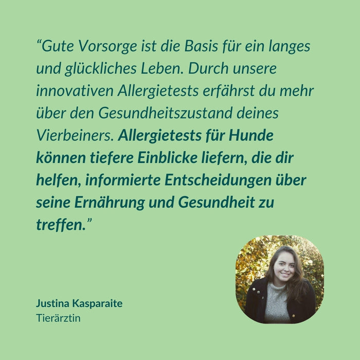 vetevo Allergietest - Gemüse, Getreide & Co. Hund