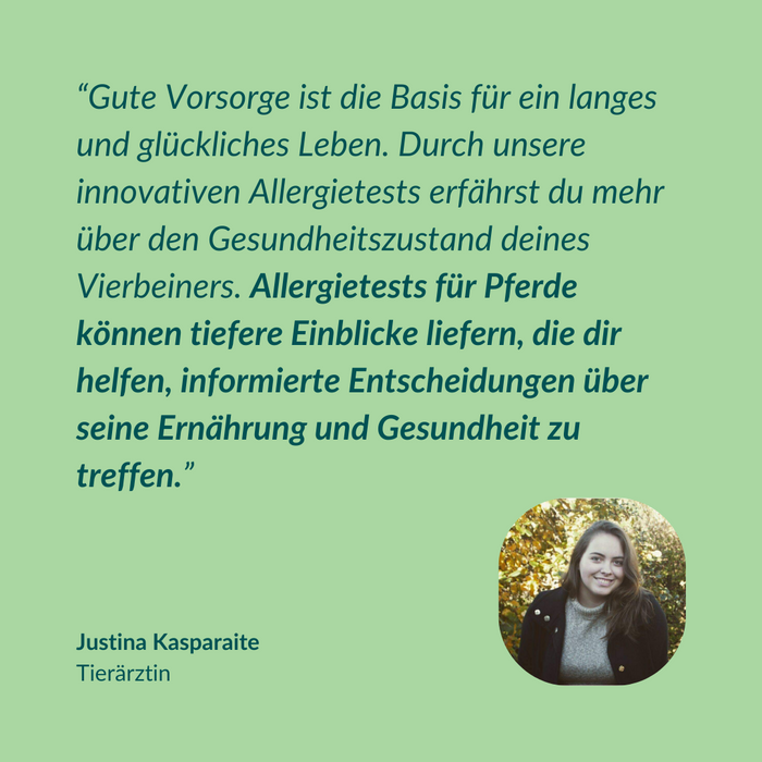 vetevo Allergietest - Getreide, Samen & Nüsse Pferd