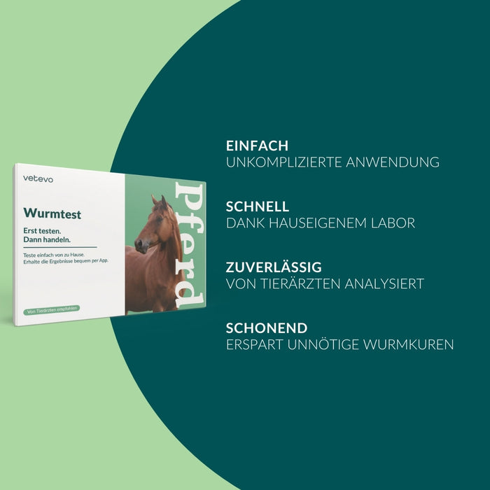 vetevo Wurmtest Basic Pferd