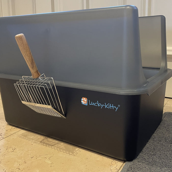 Katzentoilette XXL Edelstahl