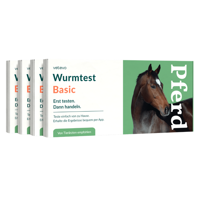 vetevo Wurmtest Basic Pferd Sparpaket