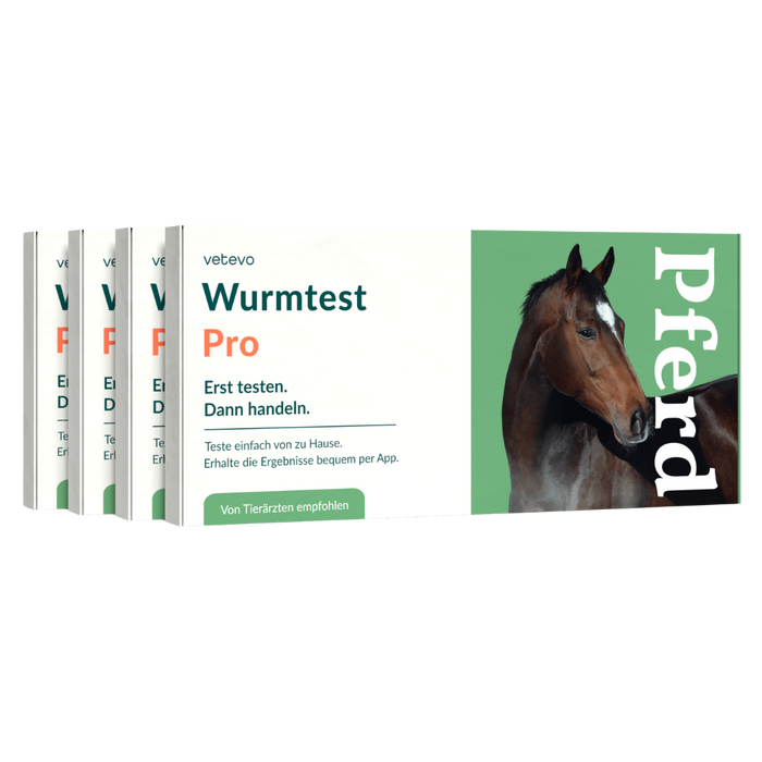 vetevo Wurmtest Pro Pferd Sparpaket
