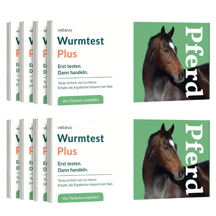 vetevo Wurmtest Plus Pferd Sparpaket
