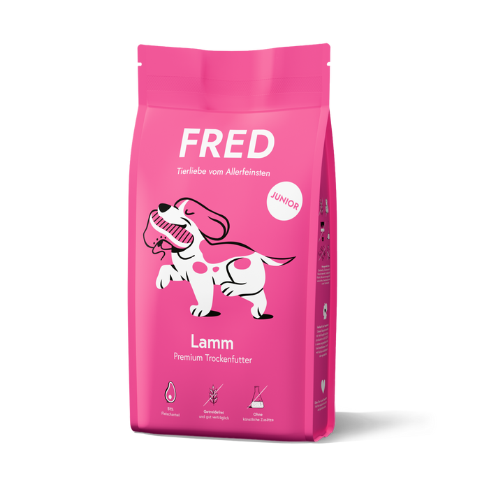 Premium Trockenfutter JUNIOR Lamm