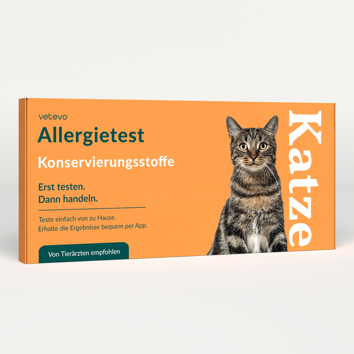 vetevo Allergietest - Konservierungsstoffe Katze