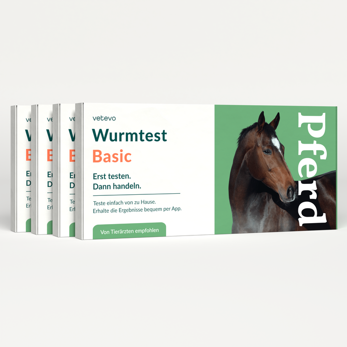 vetevo Wurmtest Basic Pferd Sparpaket