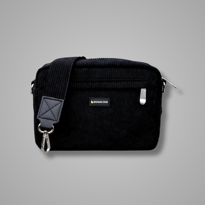 Gassitasche · Cord · Black Beauty