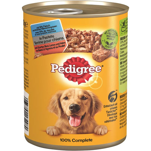 Pedigree Dose Adult 3 Sorten Rind, Lamm, Huhn.