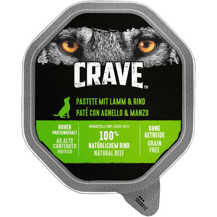 Crave Dog Schale Pastete 14x150g.