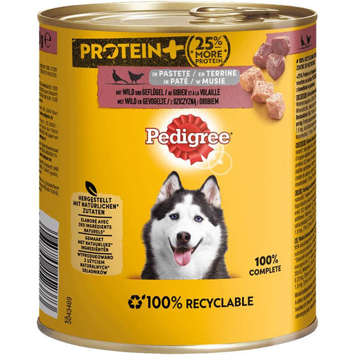 Pedigree Dose Protein Wild & Geflügel in Pastete.