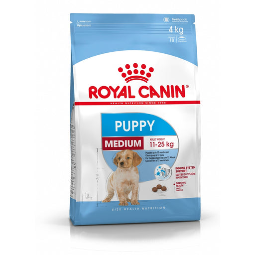 Royal Canin Medium Puppy.