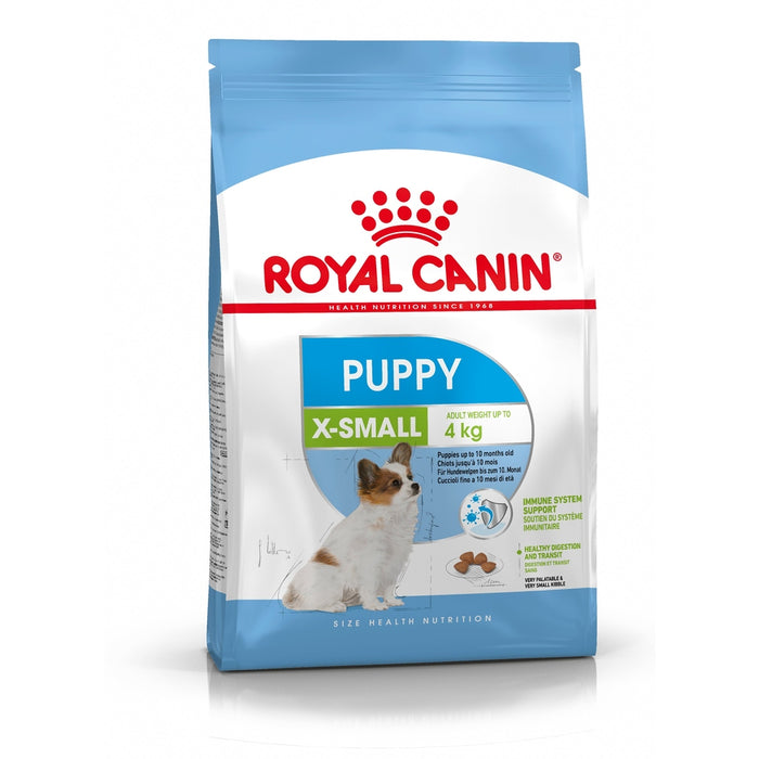 Royal Canin X-Small Puppy.