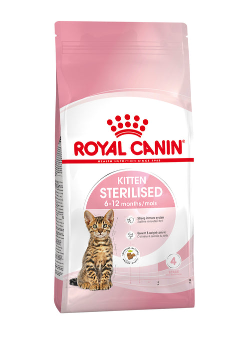 Royal Canin Feline Health Nutrition Second Age Sterilised Kitten