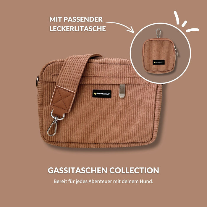 Gassitasche · Cord · Mocca Mood