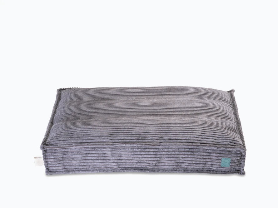 Orthopädische MEMORY FOAM Hundekissen aus Möbelcord / Premium Hundebett für mittlere und große Hunde / Hundematratze