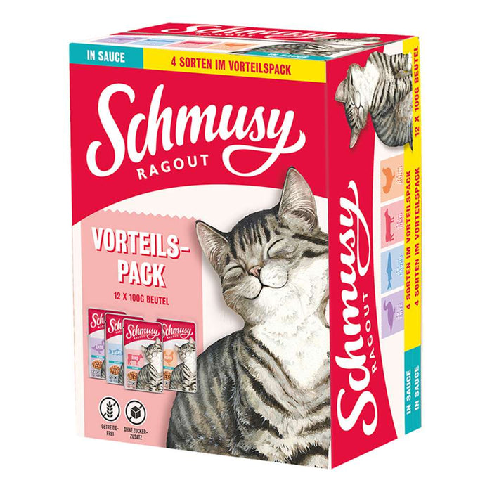Schmusy - Ragout Pouch 12x100g