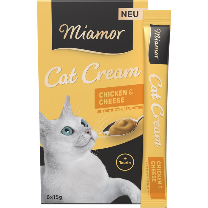 Miamor Cream Chicken-Cheese 6x15g