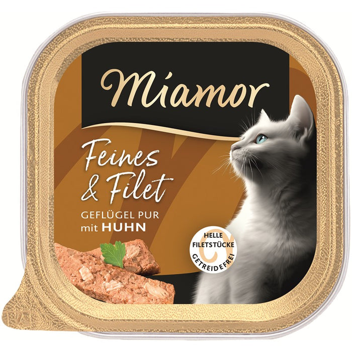 Miamor Schale Feines & Filet 16x100g