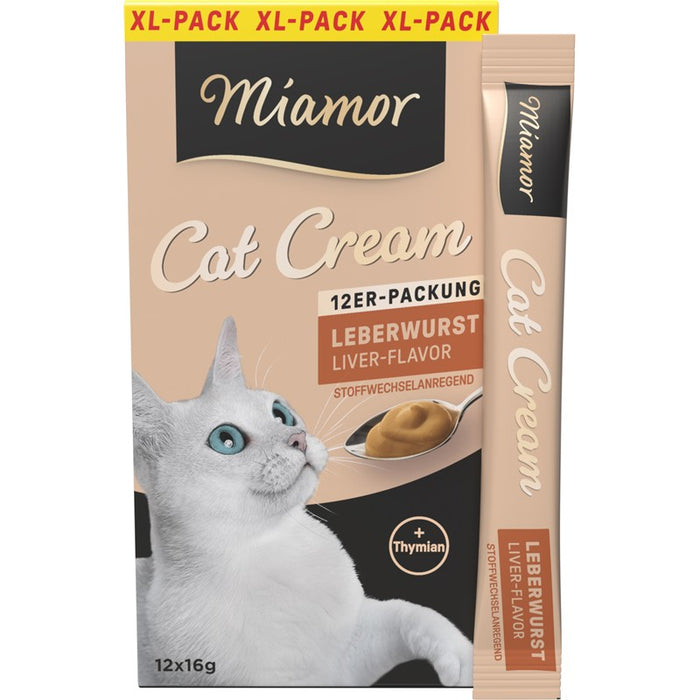 Miamor Snack Cream Leberwurst-Cream XL-Pack