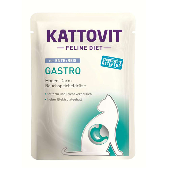 Kattovit - Feline Diet Pouchbeutel Gastro 24x85g