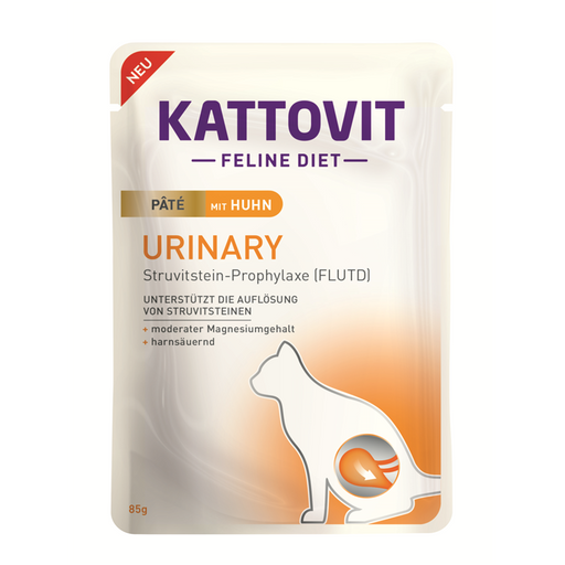 Kattovit - Feline Diet Pouch Urinary Paté 10x85g.