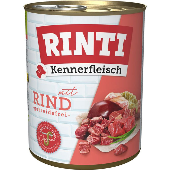 Rinti - Pur Kennerfleisch 12x800g