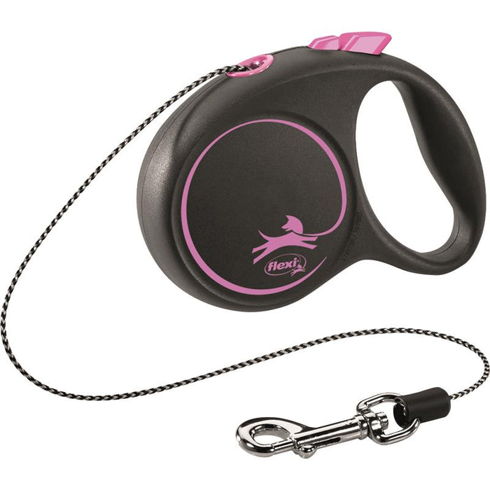 flexi Seil-Leine Black Design XS 3 m