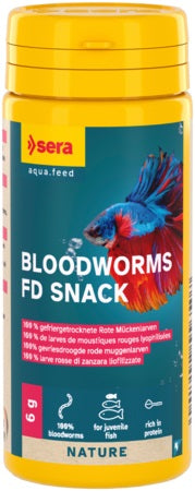 sera FD Rote Mückenlarven Nature