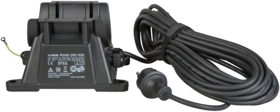 sera pond Montagefuß inkl.10 m Kabel u. Spannring - Ersatzteil für UV-C-System 55X