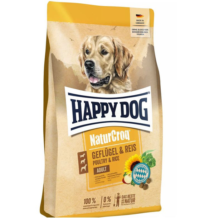 Happy Dog NaturCroq Geflügel pur & Reis