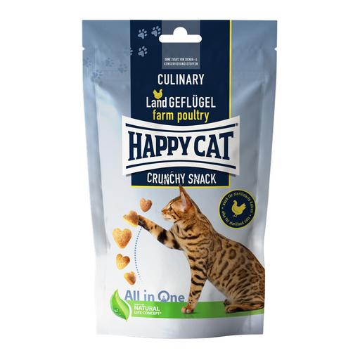 Happy Cat - Snack Culinary Crunch 10x70g.