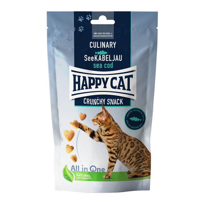 Happy Cat - Snack Culinary Crunch 10x70g.