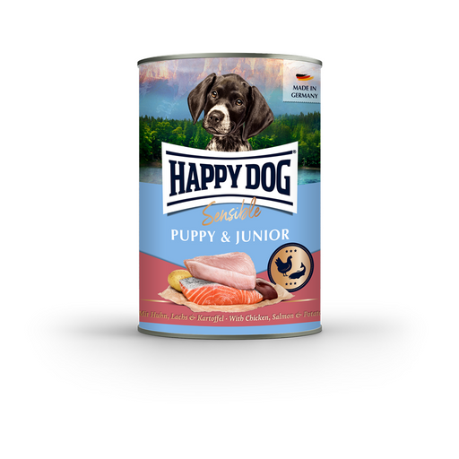 Happy Dog - Sensible Puppy & Junior 6x400g.