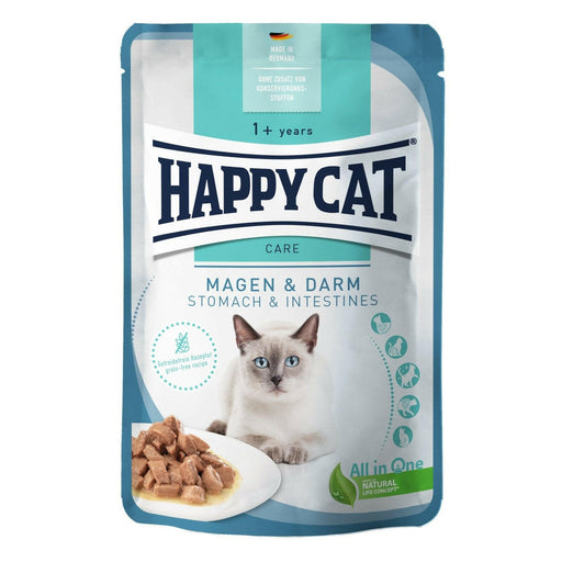 Happy Cat Care Meat in Sauce Magen & Darm Pouch 20x85g.