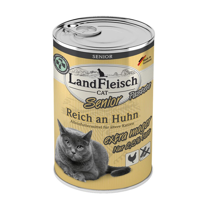 LandFleisch Cat Senior Pastete extra mager 6x400g